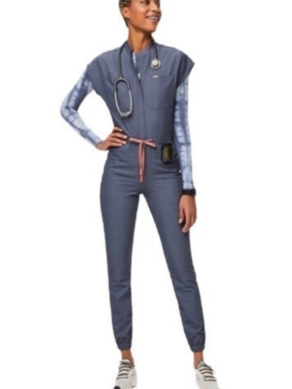 FIGS Women’s Rafaela Cargo Scrub JUMPSUIT XS
